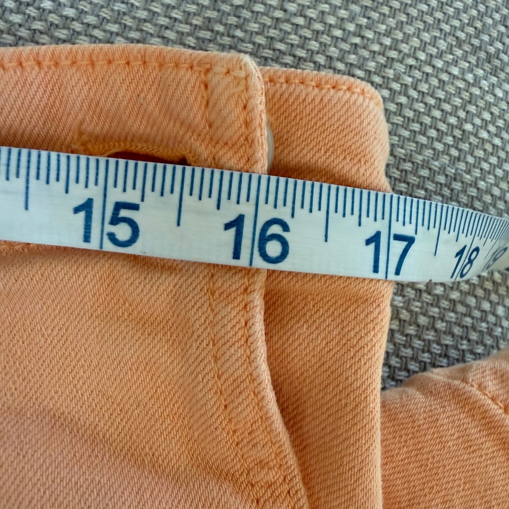 Pilcro Anthropologie Sailor Wide-Leg Pants/Jeans Peach SZ 29 Cottagecore - Picture 10 of 14